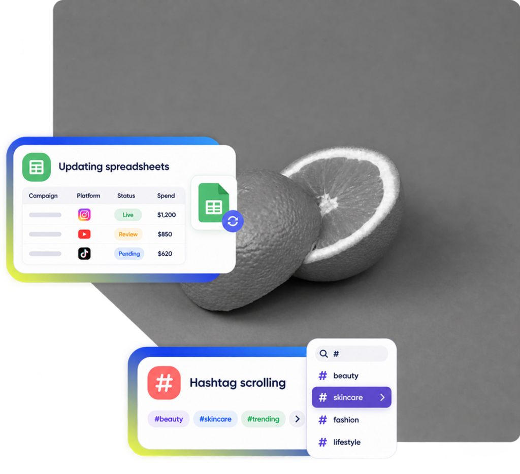 Consumer Goods Influencer Marketing Platform