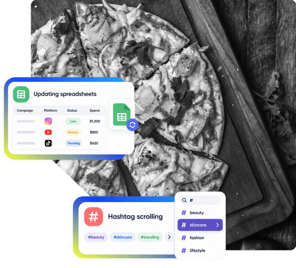 Food Marketing Platform