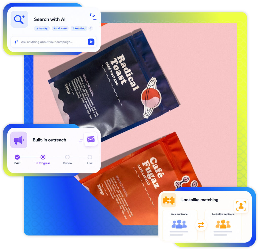 Consumer Goods Influencer Marketing Platform